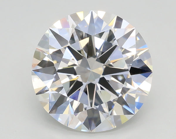 Lab-Grown 4.02 Carat Round Brilliant Diamond color E Clarity VS2, precious stones, engagement diamonds