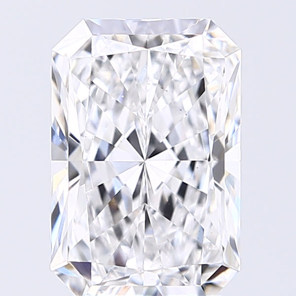 Lab-Grown 2.50 Carat Radiant Cut Diamond color D Clarity VS2 With GIA Certificate, precious stones, engagement diamonds