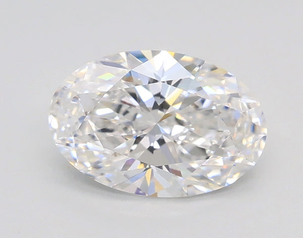 Lab-Grown 1.25 Carat Oval Shape Diamond color D Clarity VVS2 With GIA Certificate, precious stones, engagement diamonds
