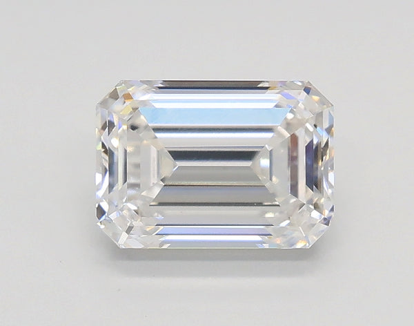 Lab-Grown 1.35 Carat Emerald Cut Diamond color D Clarity VS1, precious stones, engagement diamonds