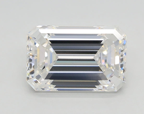 Lab-Grown 2.52 Carat Emerald Cut Diamond color E Clarity VS1, precious stones, engagement diamonds