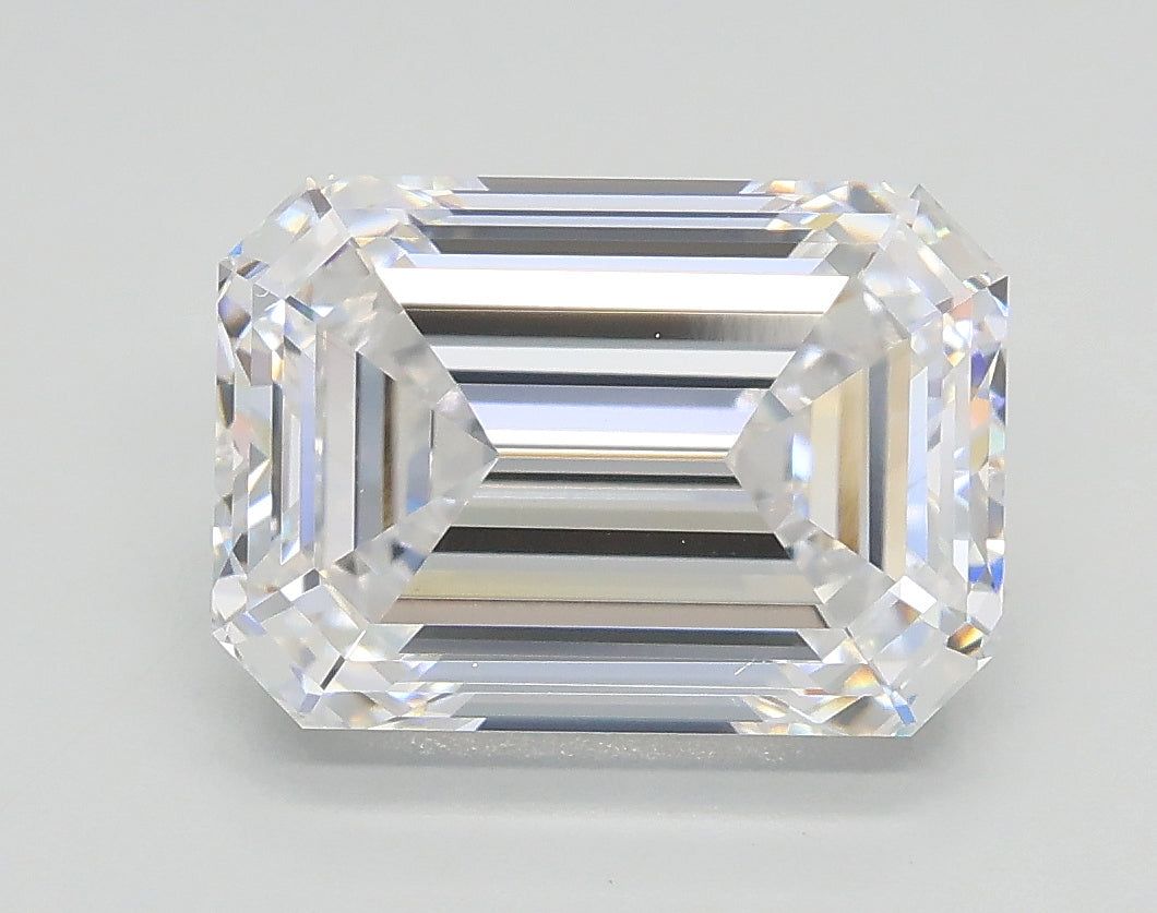 Lab-Grown 3.04 Carat Emerald Cut Diamond color D Clarity VVS2 With GIA Certificate, precious stones, engagement diamonds