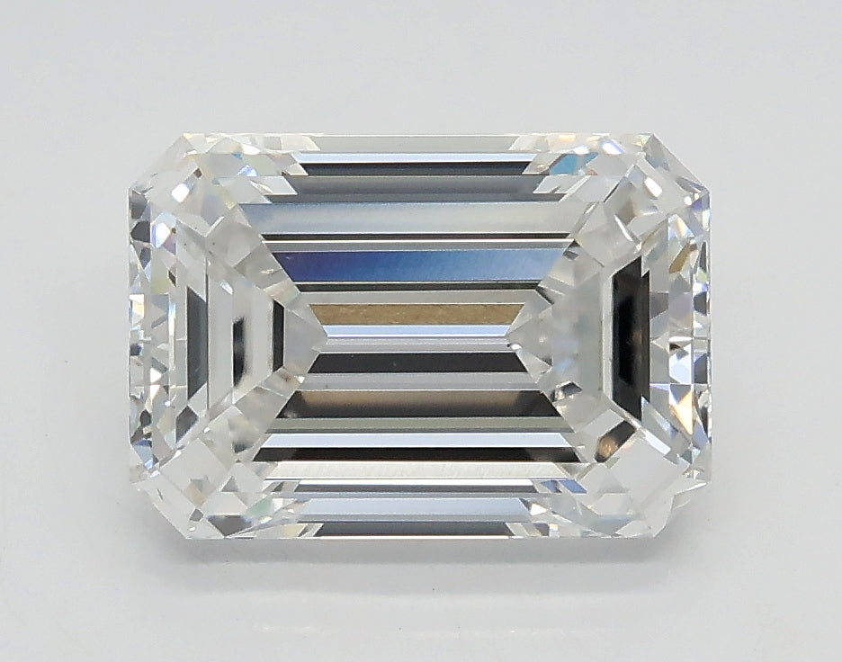 Lab-Grown 2.55 Carat Emerald Cut Diamond color E Clarity VS1 With GIA Certificate, precious stones, engagement diamonds