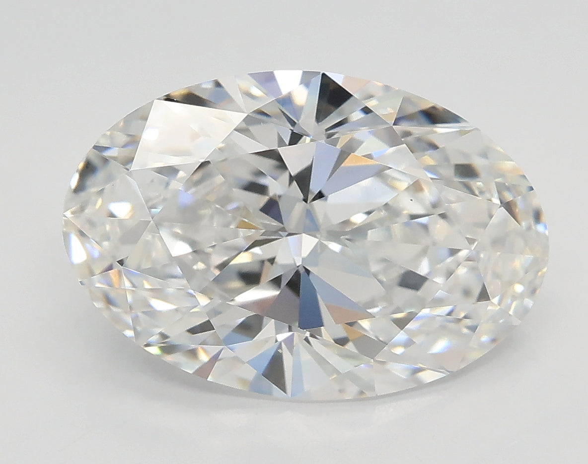 Lab-Grown 4.05 Carat Oval Shape Diamond color F Clarity VS1 With GIA Certificate, precious stones, engagement diamonds