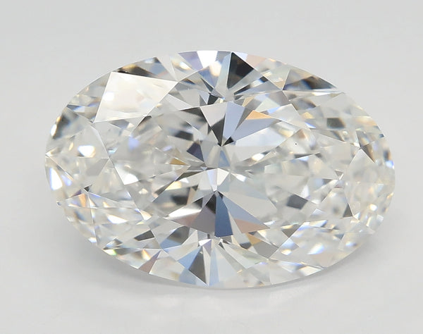 Lab-Grown 4.05 Carat Oval Shape Diamond color F Clarity VS1 With GIA Certificate, precious stones, engagement diamonds
