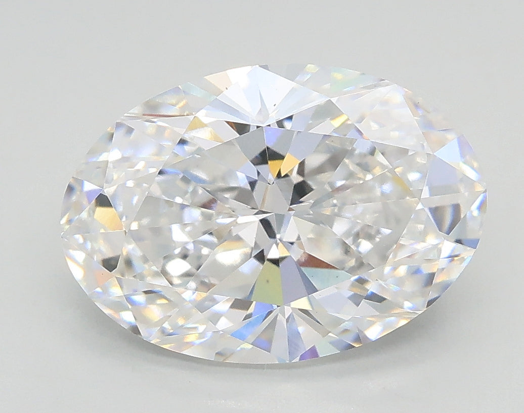 Lab-Grown 3.06 Carat Oval Shape Diamond color D Clarity VS1 With GIA Certificate, precious stones, engagement diamonds