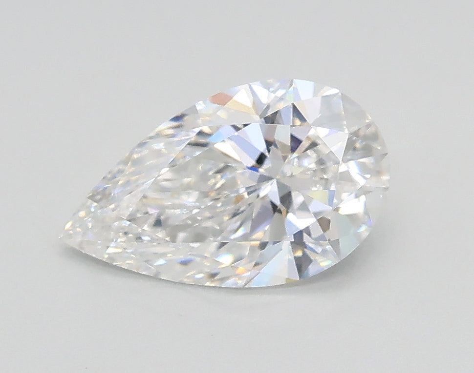 Lab-Grown 1.05 Carat Pear Shape Diamond color D Clarity VS1 With GIA Certificate, precious stones, engagement diamonds