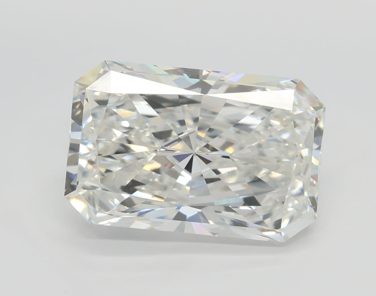 Lab-Grown 4.03 Carat Radiant Cut Diamond color G Clarity VVS2 With GIA Certificate, precious stones, engagement diamonds