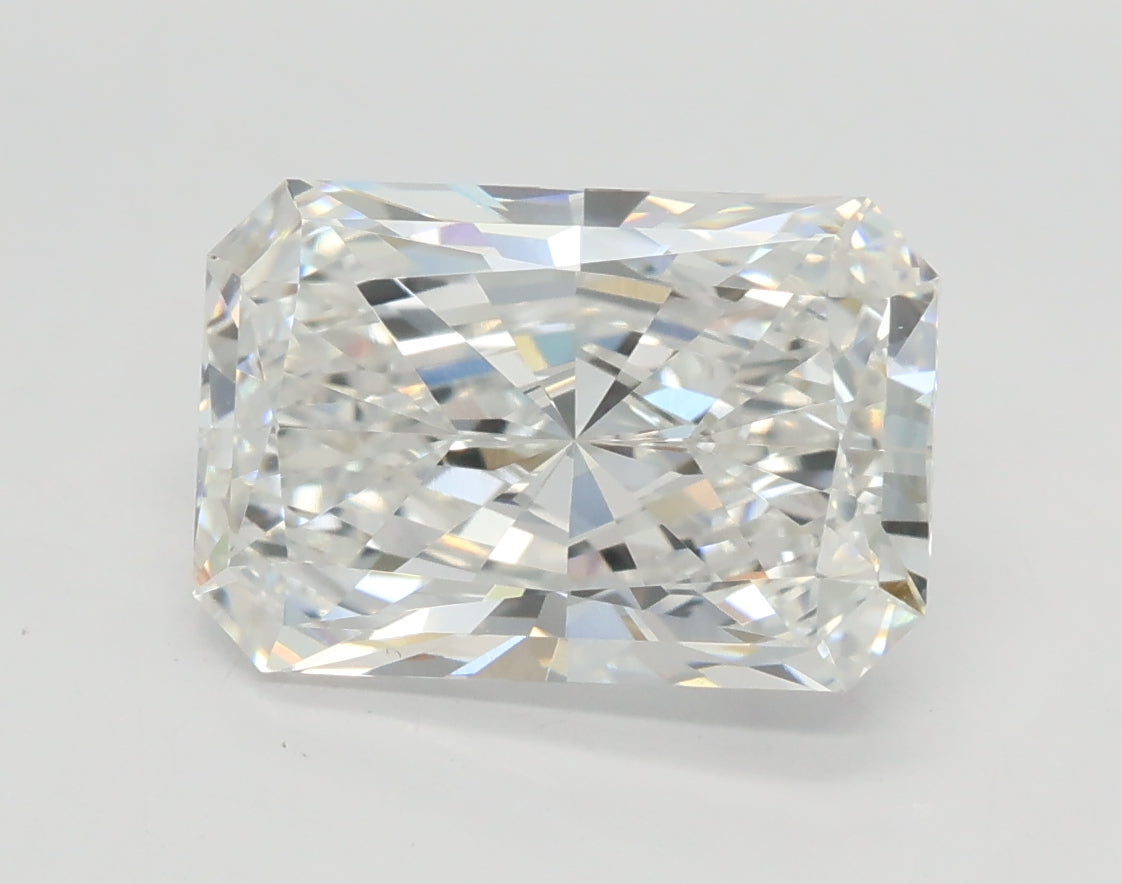 Lab-Grown 2.52 Carat Radiant Cut Diamond color E Clarity VVS1 With GIA Certificate, precious stones, engagement diamonds