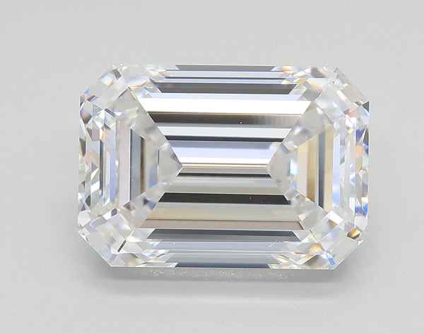 Lab-Grown 3.01 Carat Emerald Cut Diamond color D Clarity VVS2 With GIA Certificate, precious stones, engagement diamonds