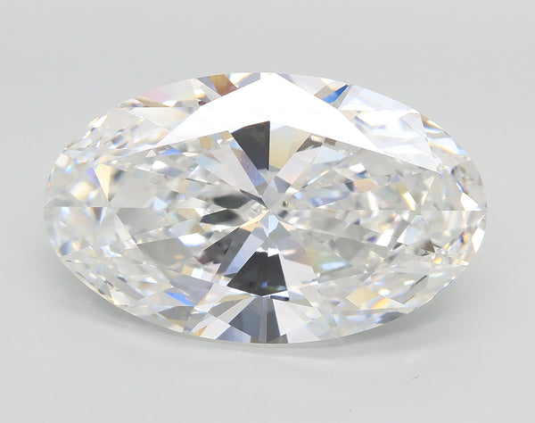 Lab-Grown 10.03 Carat Oval Shape Diamond color E Clarity VS1 With GIA Certificate, precious stones, engagement diamonds