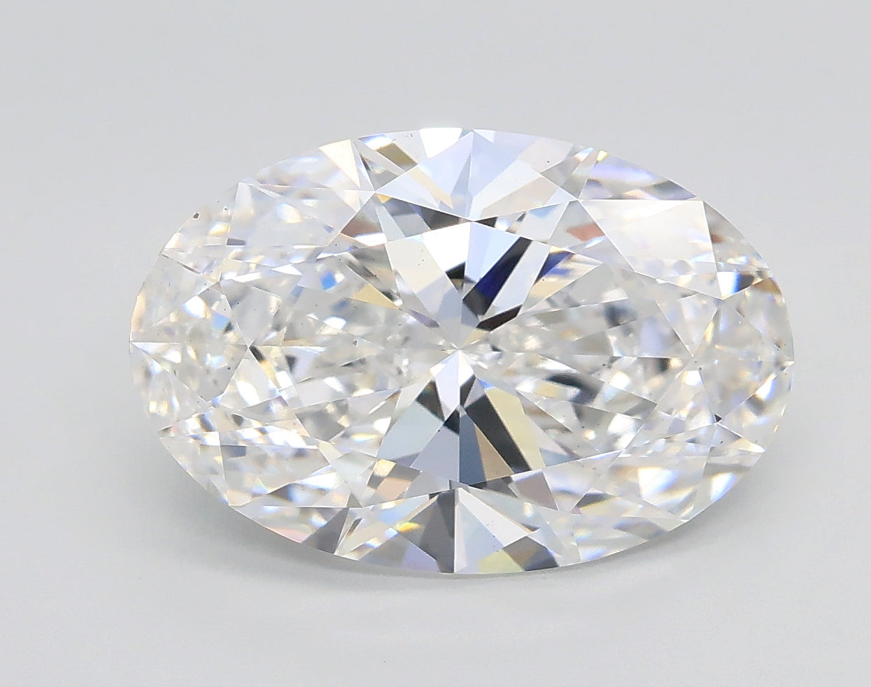 Lab-Grown 3.51 Carat Oval Shape Diamond color E Clarity VS2 With GIA Certificate, precious stones, engagement diamonds
