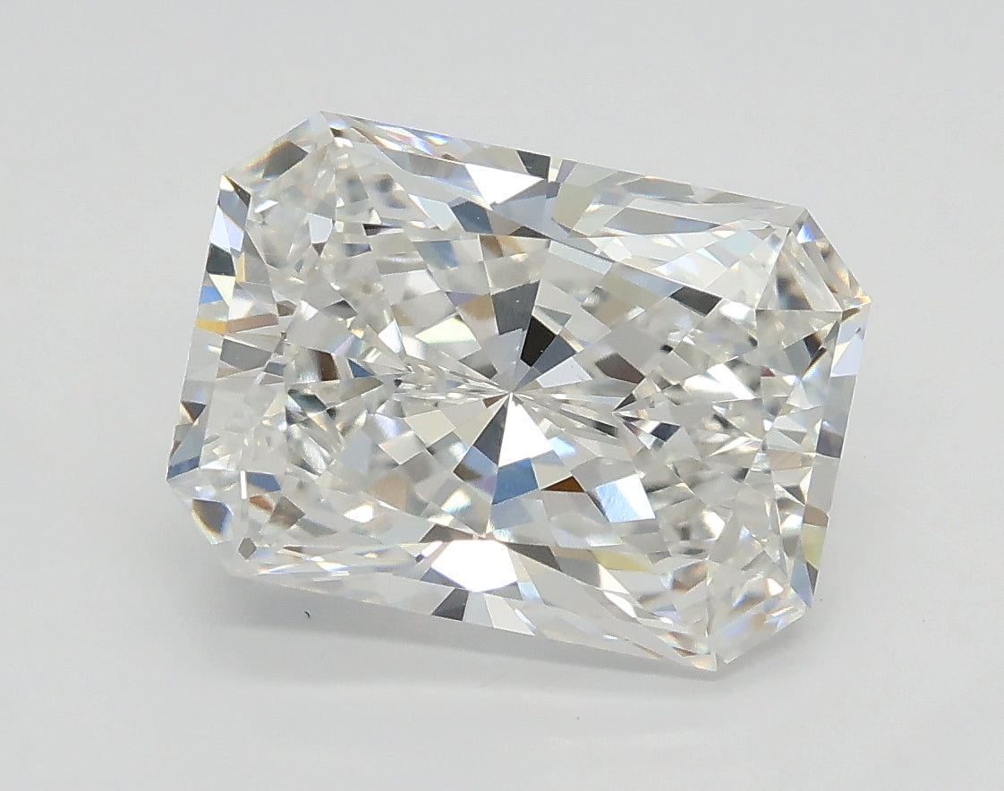 Lab-Grown 3.01 Carat Radiant Cut Diamond color E Clarity VVS2 With GIA Certificate, precious stones, engagement diamonds