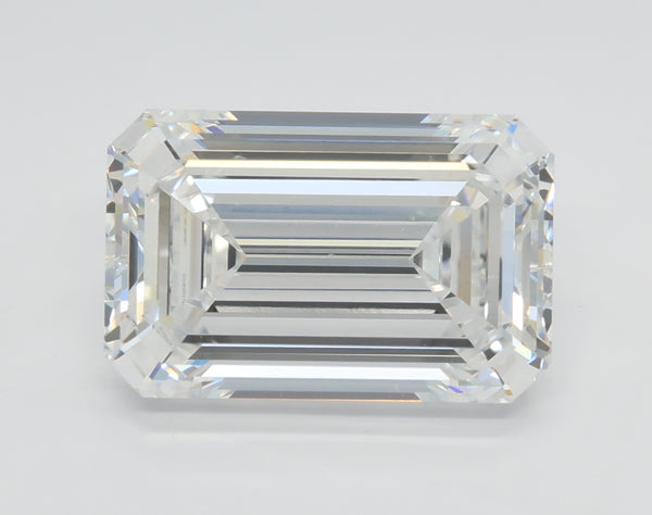Lab-Grown 4.06 Carat Emerald Cut Diamond color D Clarity VVS1 With GIA Certificate, precious stones, engagement diamonds