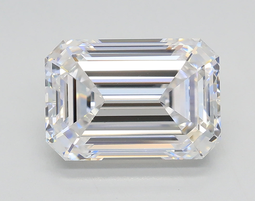 Lab-Grown 3.02 Carat Emerald Cut Diamond color D Clarity VS1 With GIA Certificate, precious stones, engagement diamonds