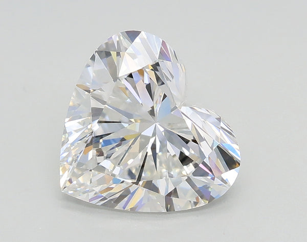 Lab-Grown 2.02 Carat Heart Shape Diamond color E Clarity VS1 With GIA Certificate, precious stones, engagement diamonds