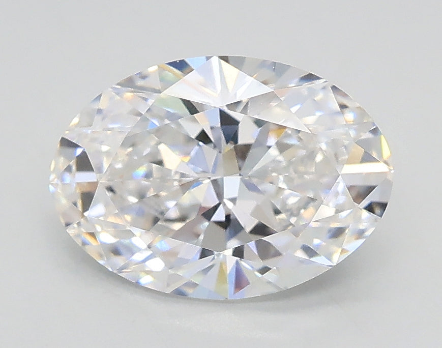 Lab-Grown 1.55 Carat Oval Shape Diamond color D Clarity VVS2 With GIA Certificate, precious stones, engagement diamonds