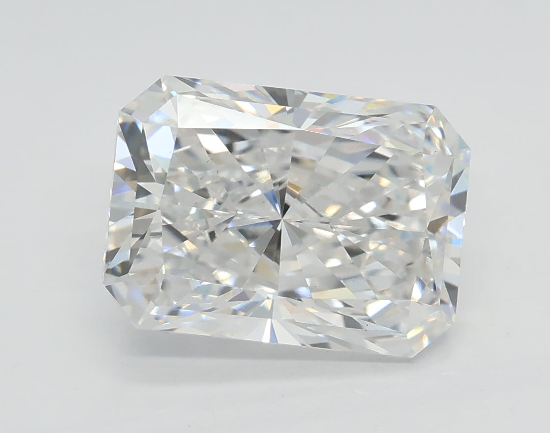 Lab-Grown 3.01 Carat Radiant Cut Diamond color D Clarity VS1 With GIA Certificate, precious stones, engagement diamonds