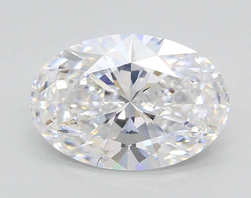 Lab-Grown 1.51 Carat Oval Shape Diamond color D Clarity VVS2 With GIA Certificate, precious stones, engagement diamonds