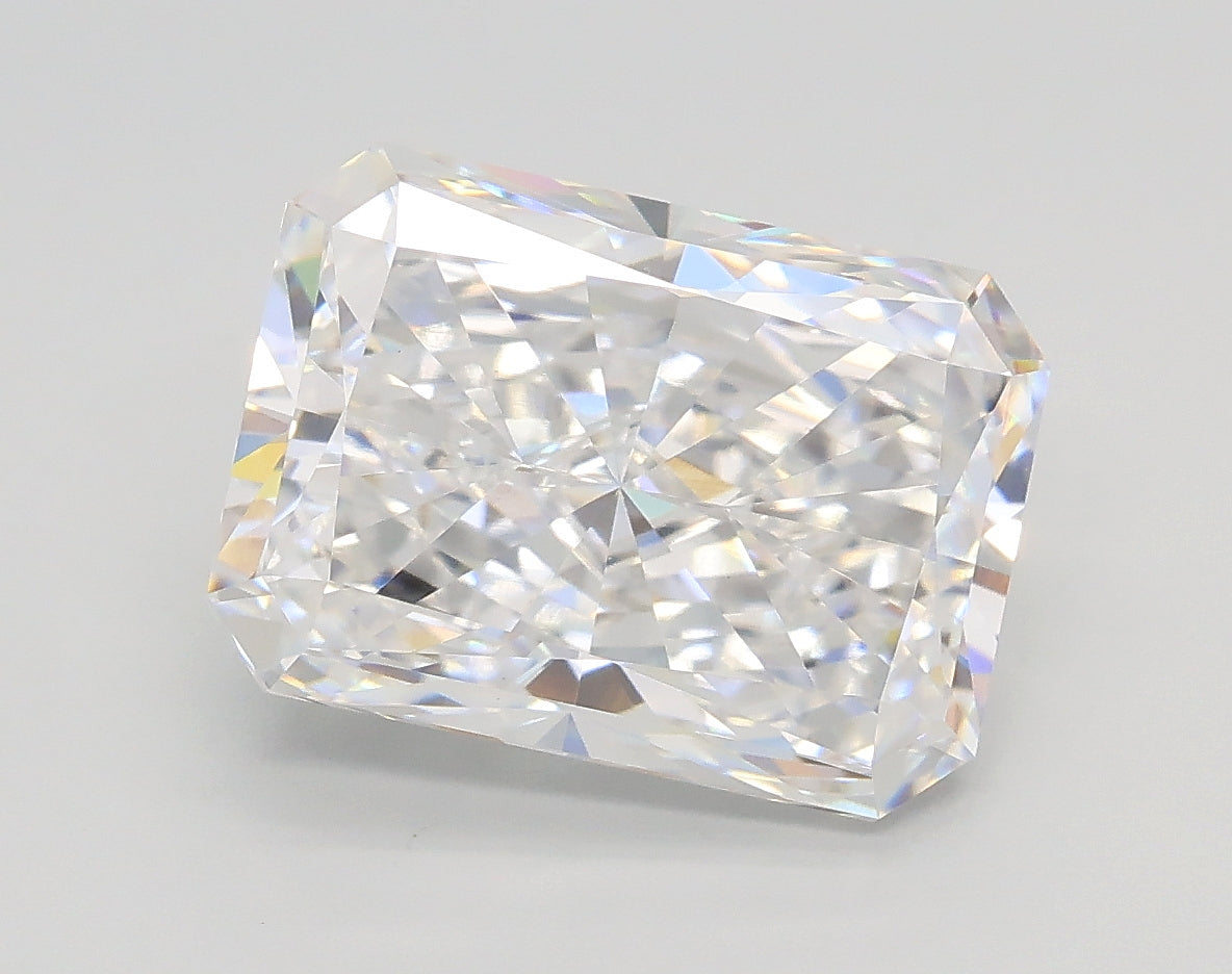 Lab-Grown 3.50 Carat Radiant Cut Diamond color D Clarity VS1 With GIA Certificate, precious stones, engagement diamonds