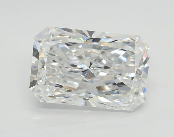Lab-Grown 2.91 Carat Radiant Cut Diamond color D Clarity VS1 With GIA Certificate, precious stones, engagement diamonds