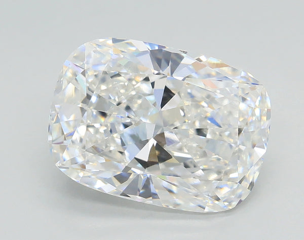 Lab-Grown 4.03 Carat Cushion Modified Brilliant Cut Diamond color E Clarity VS1, precious stones, engagement diamonds
