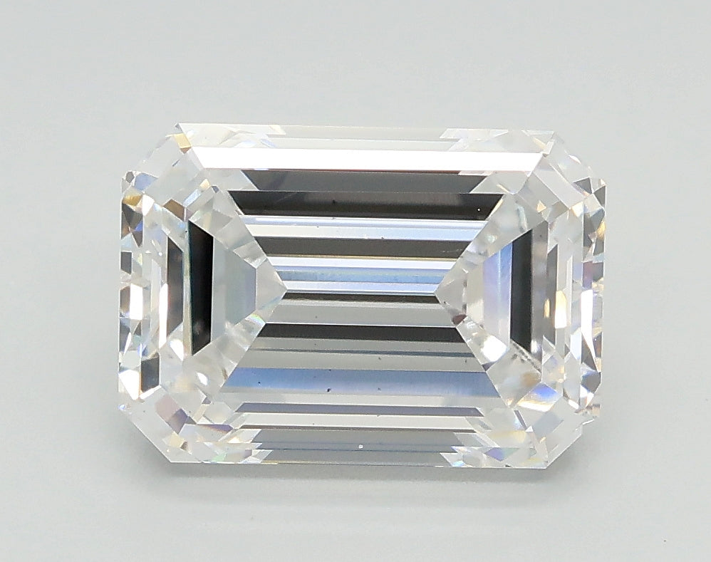 Lab-Grown 2.50 Carat Emerald Cut Diamond color D Clarity VS2, precious stones, engagement diamonds