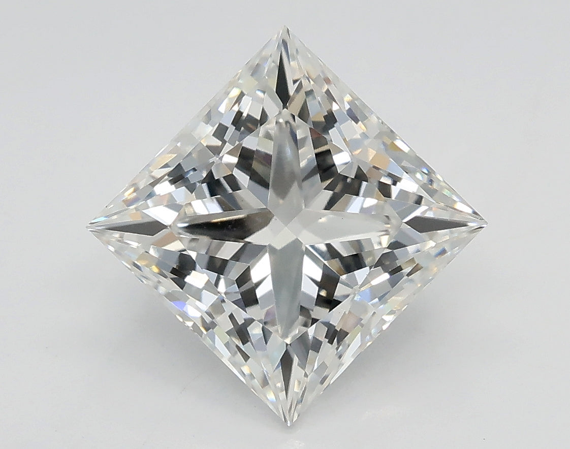 Lab-Grown 3.03 Carat Princess Cut Diamond color D Clarity VS1 With GIA Certificate, precious stones, engagement diamonds
