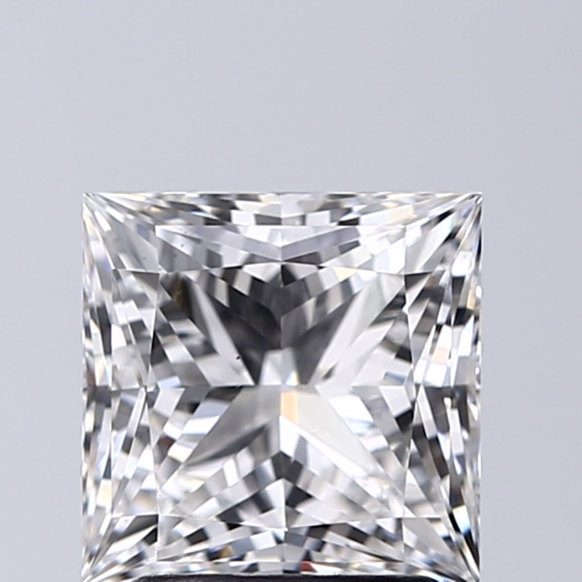 Lab-Grown 1.52 Carat Princess Cut Diamond color F Clarity VVS2, precious stones, engagement diamonds