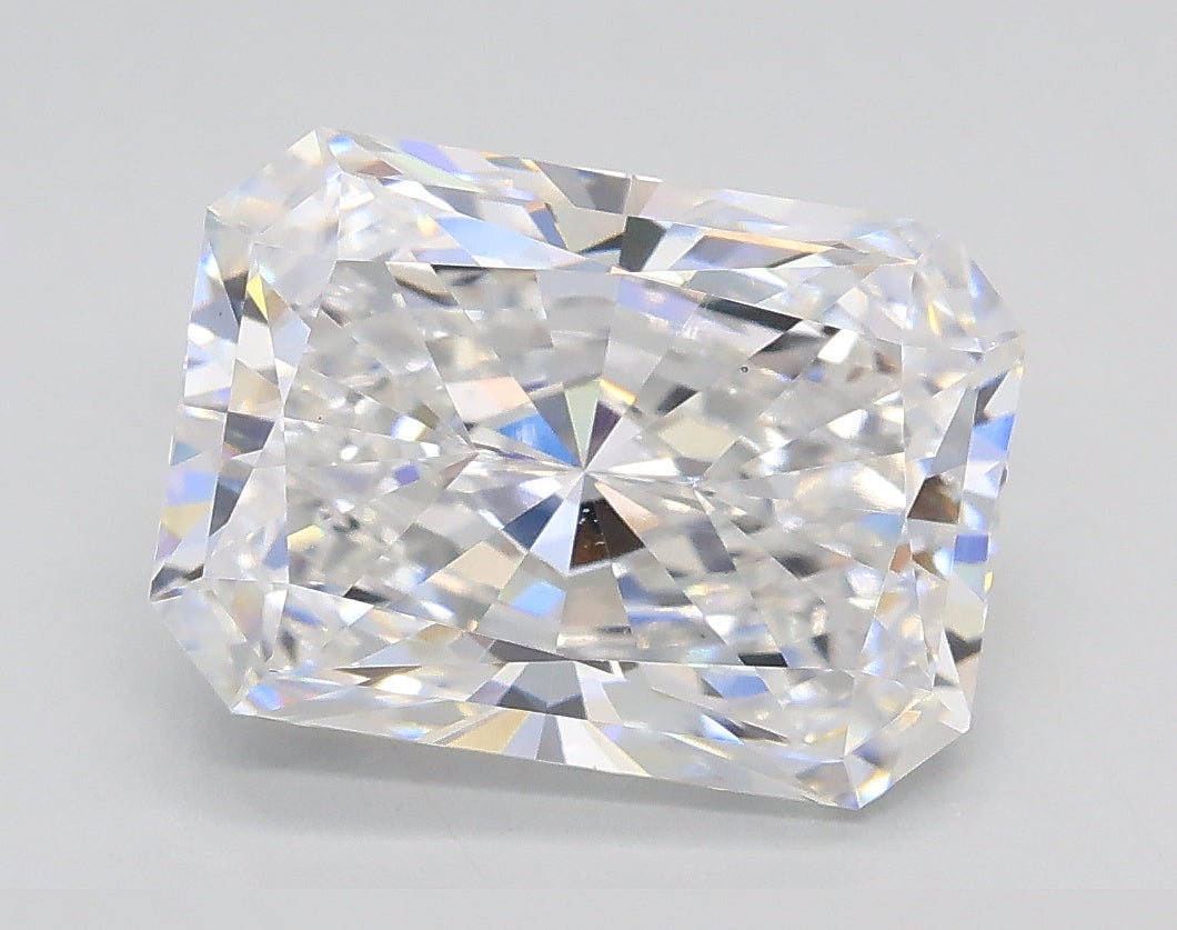 Lab-Grown 3.05 Carat Radiant Cut Diamond color E Clarity VS1 With GIA Certificate, precious stones, engagement diamonds