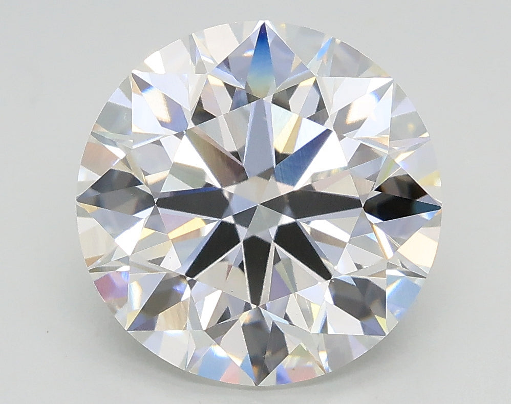 Lab-Grown 3.54 Carat Round Brilliant Diamond color F Clarity VVS2, precious stones, engagement diamonds