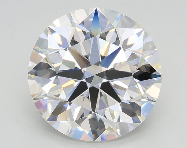 Lab-Grown 3.54 Carat Round Brilliant Diamond color F Clarity VVS2, precious stones, engagement diamonds