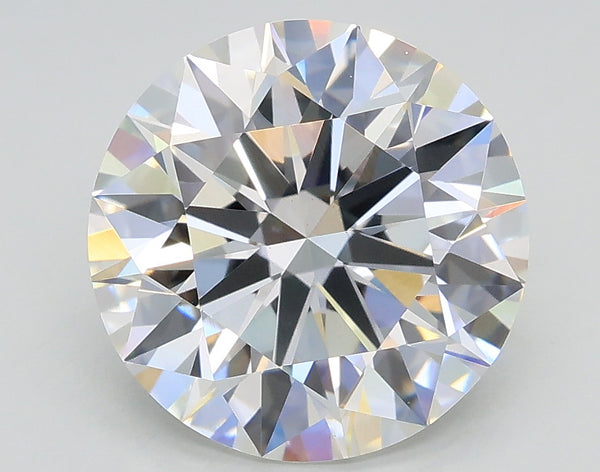 Lab-Grown 3.01 Carat Round Brilliant Diamond color F Clarity VS1, precious stones, engagement diamonds