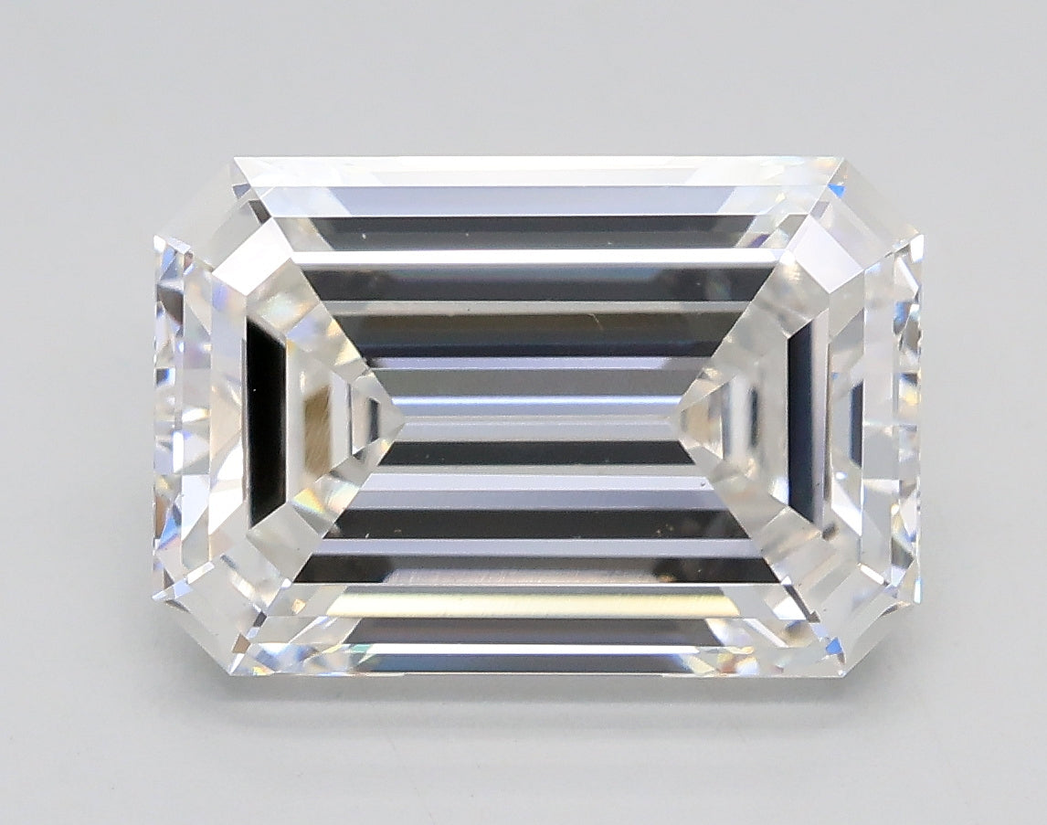 Lab-Grown 4.09 Carat Emerald Cut Diamond color E Clarity SI1, precious stones, engagement diamonds