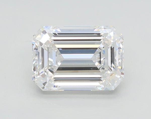 Lab-Grown 1.50 Carat Emerald Cut Diamond color D Clarity VVS2, precious stones, engagement diamonds