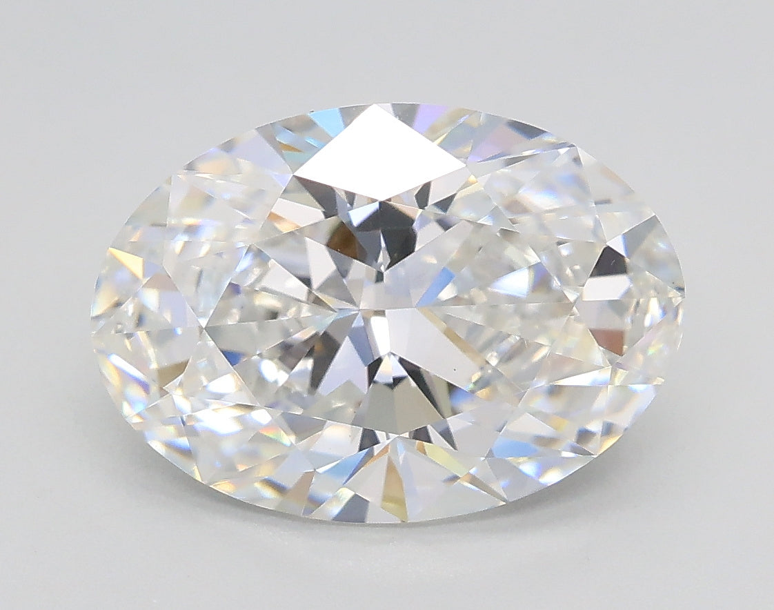 Lab-Grown 3.04 Carat Oval Shape Diamond color F Clarity VVS2, precious stones, engagement diamonds