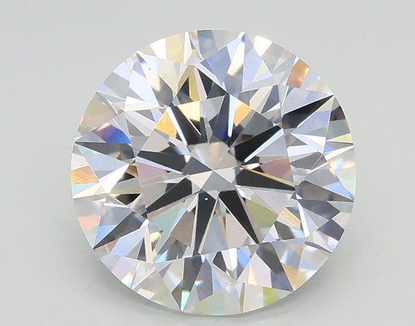 Lab-Grown 2.51 Carat Round Brilliant Diamond color F Clarity VS1, precious stones, engagement diamonds