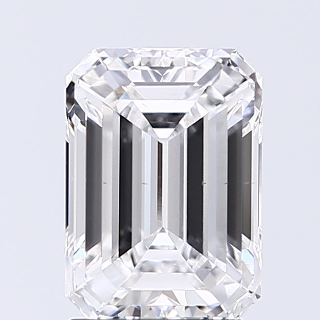 Lab-Grown 2.02 Carat Emerald Cut Diamond color D Clarity VS2 With GIA Certificate, precious stones, engagement diamonds