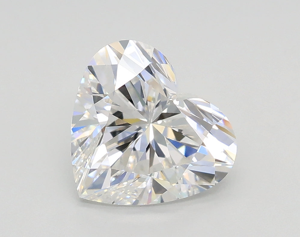 Lab-Grown 1.55 Carat Heart Shape Diamond color E Clarity VVS2, precious stones, engagement diamonds