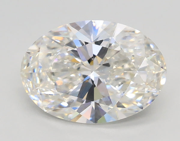 Lab-Grown 2.02 Carat Oval Shape Diamond color F Clarity VS1, precious stones, engagement diamonds