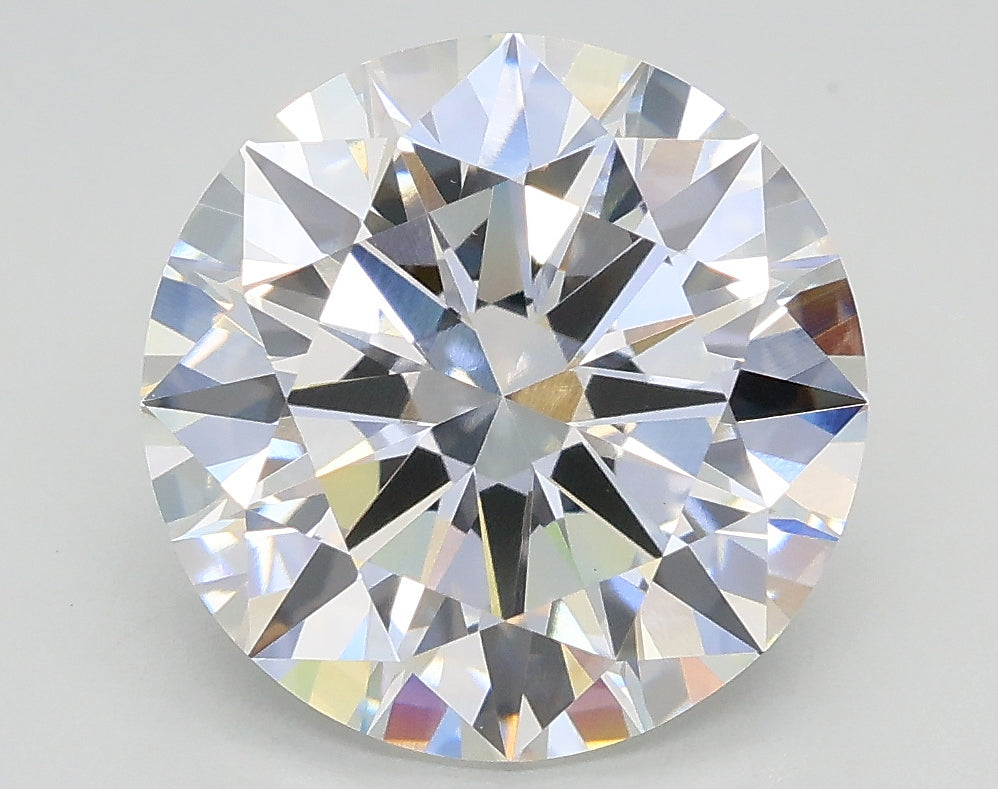 Lab-Grown 3.55 Carat Round Brilliant Diamond color E Clarity VVS2, precious stones, engagement diamonds