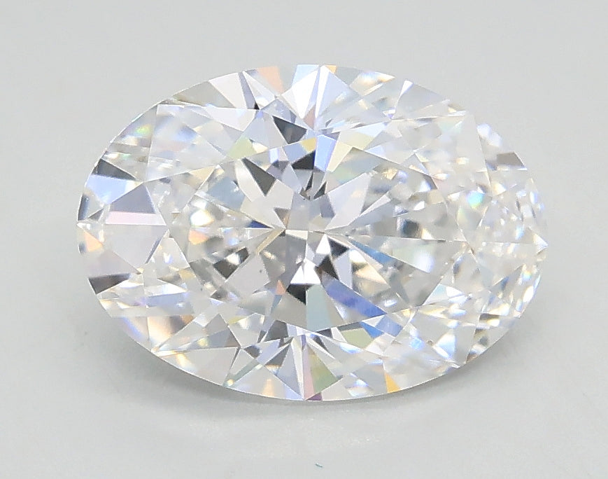 Lab-Grown 1.55 Carat Oval Shape Diamond color D Clarity VVS2 With GIA Certificate, precious stones, engagement diamonds