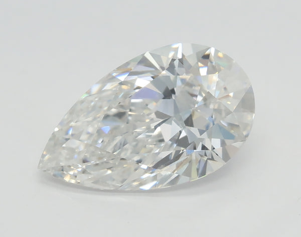 Lab-Grown 2.50 Carat Pear Shape Diamond color E Clarity VS1, precious stones, engagement diamonds