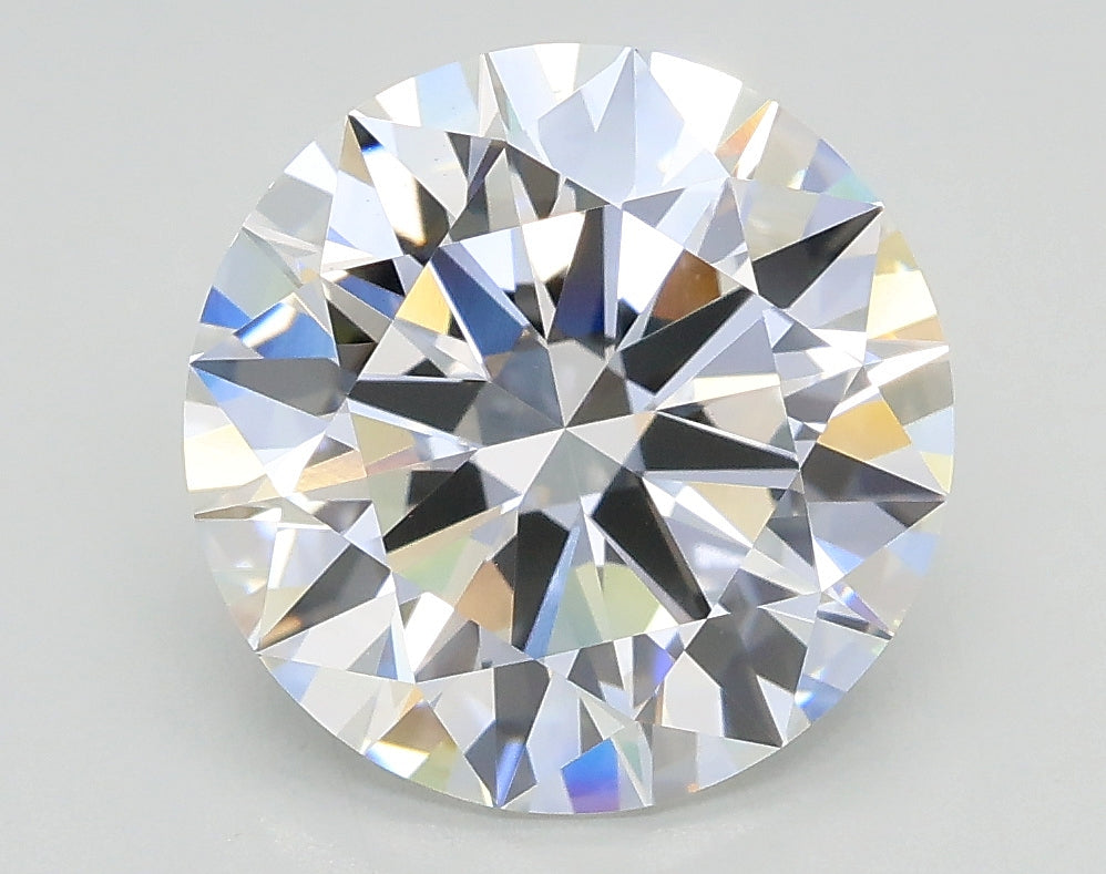 Lab-Grown 3.02 Carat Round Brilliant Diamond color E Clarity VS1, precious stones, engagement diamonds