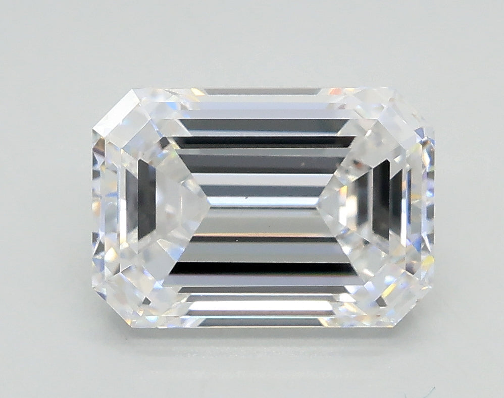 Lab-Grown 2.49 Carat Emerald Cut Diamond color D Clarity VS1, precious stones, engagement diamonds