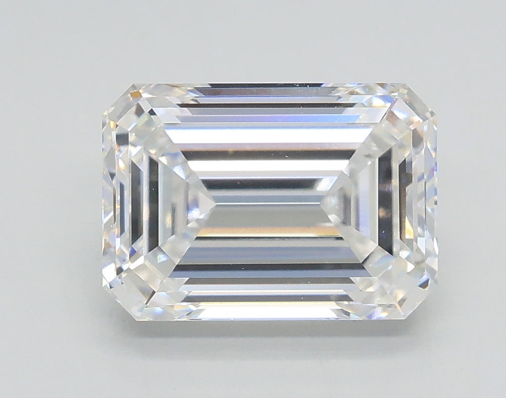 Lab-Grown 2.50 Carat Emerald Cut Diamond color E Clarity VVS2 With GIA Certificate, precious stones, engagement diamonds