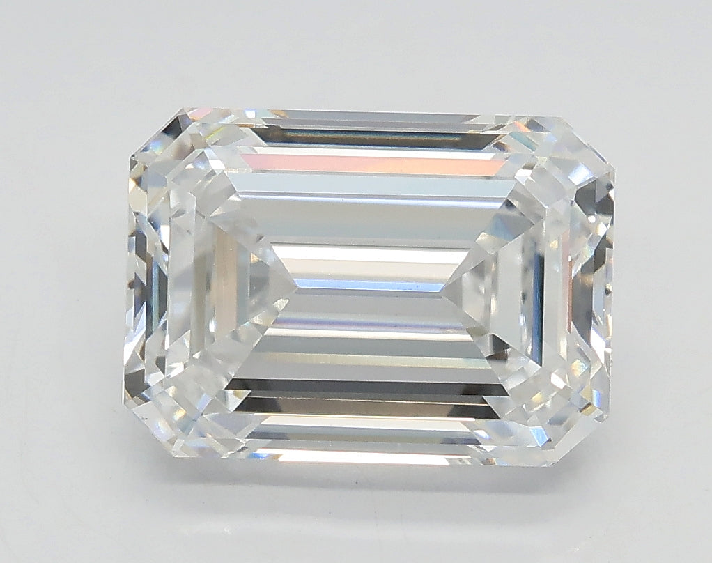 Lab-Grown 3.52 Carat Emerald Cut Diamond color F Clarity VS2 With GIA Certificate, precious stones, engagement diamonds