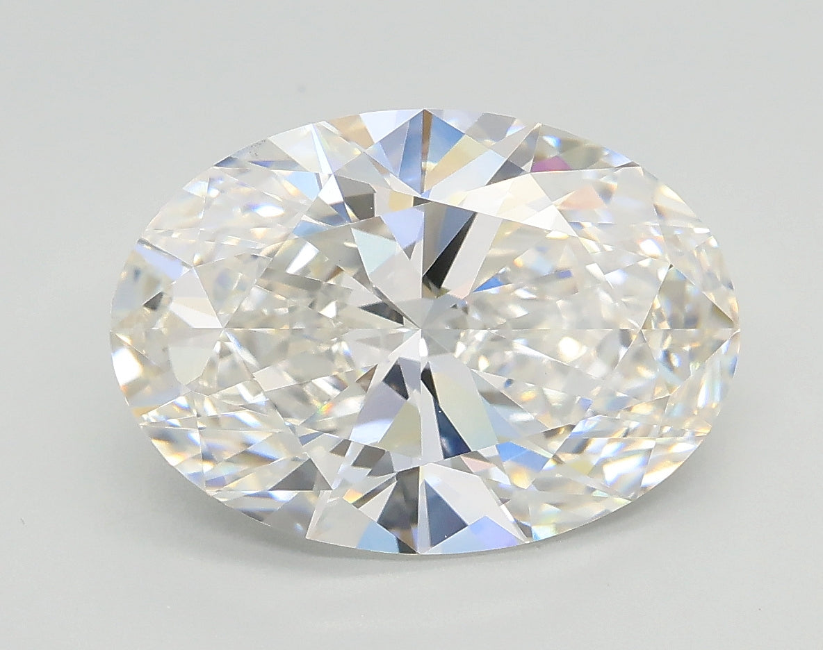 Lab-Grown 3.01 Carat Oval Shape Diamond color F Clarity VS2, precious stones, engagement diamonds