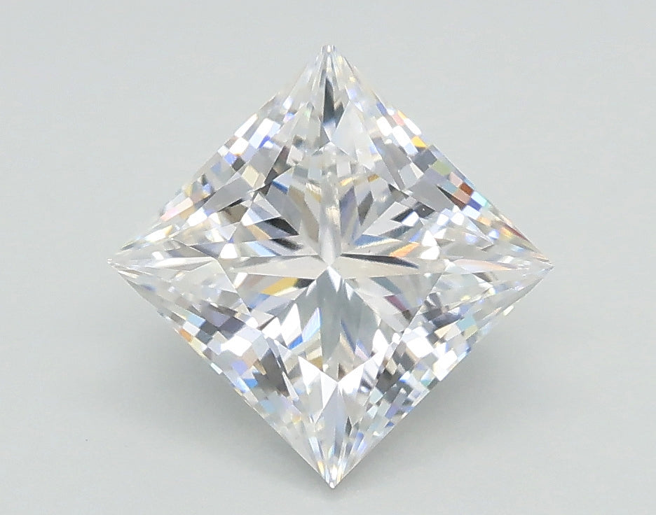 Lab-Grown 1.01 Carat Princess Cut Diamond color E Clarity VS2, precious stones, engagement diamonds