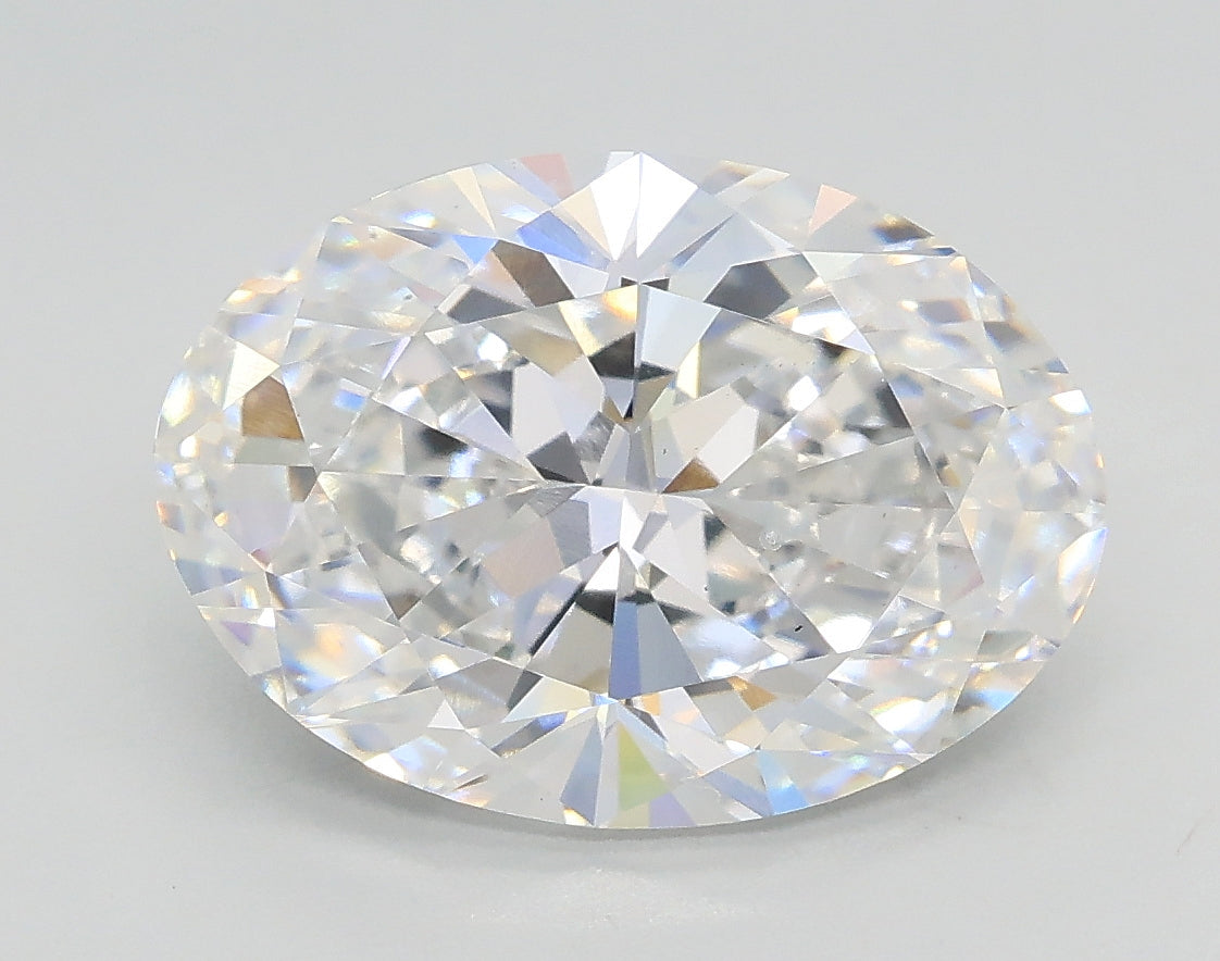 Lab-Grown 3.04 Carat Oval Shape Diamond color E Clarity VS2, precious stones, engagement diamonds
